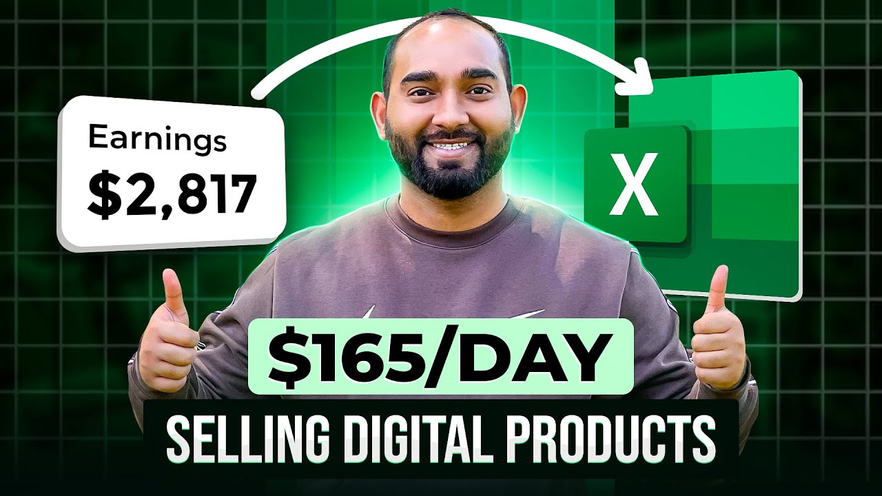 How I Earn Easy Passive Income by Selling Excel File!