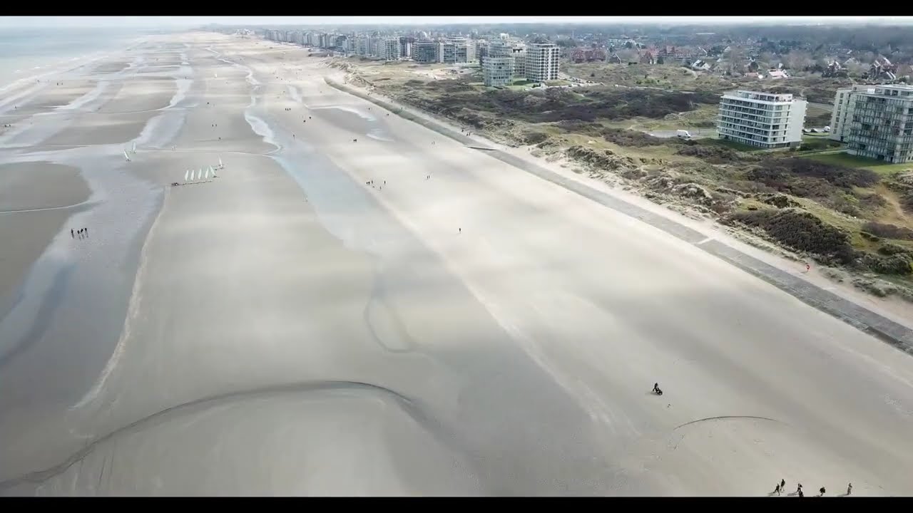 De Panne 🇧🇪 Drone Aerial 4K | Belgium Belgien Kingdom of Belgium