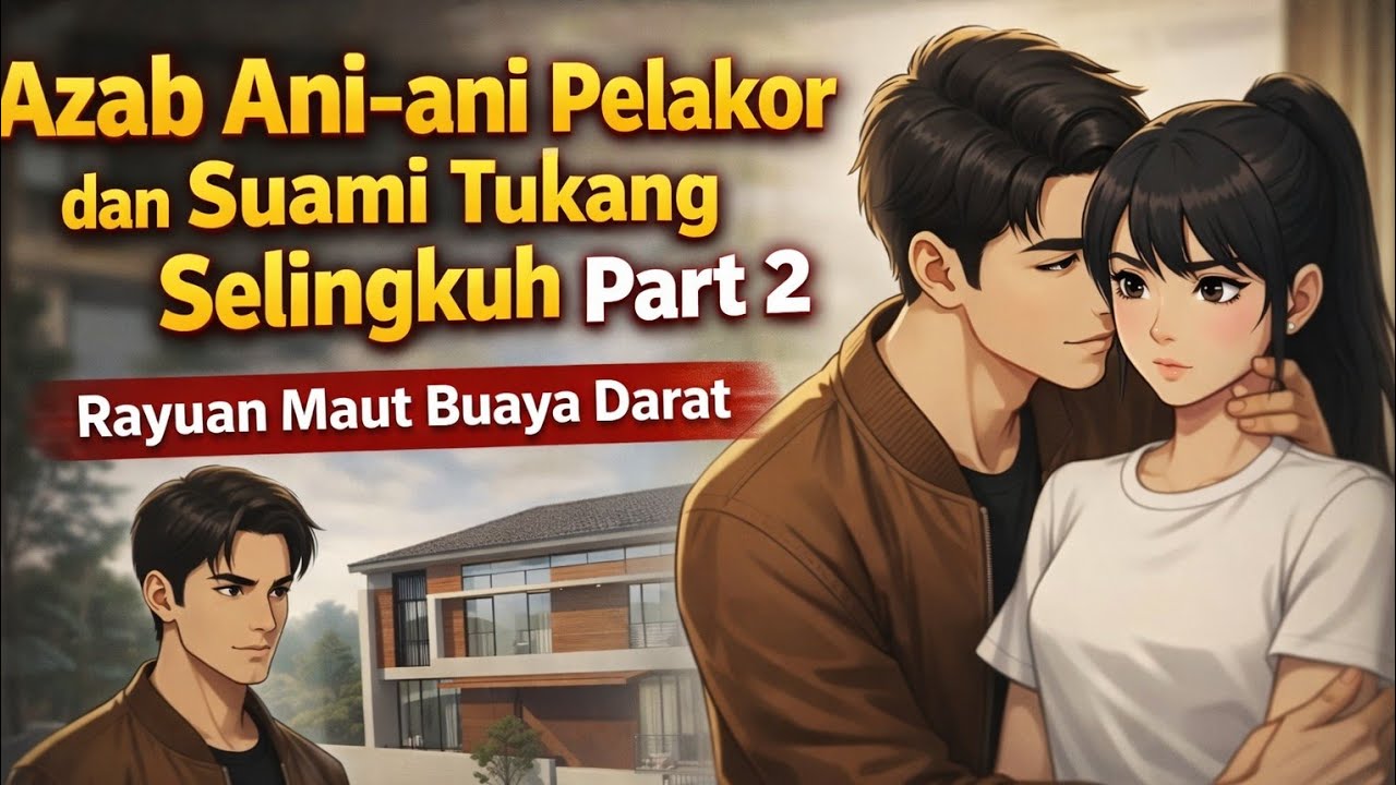 Azab Ani-ani Pelakor dan Suami Tukang Selingkuh Part 2 || Rayuan Maut Buaya Darat @kisahmalam-malam 