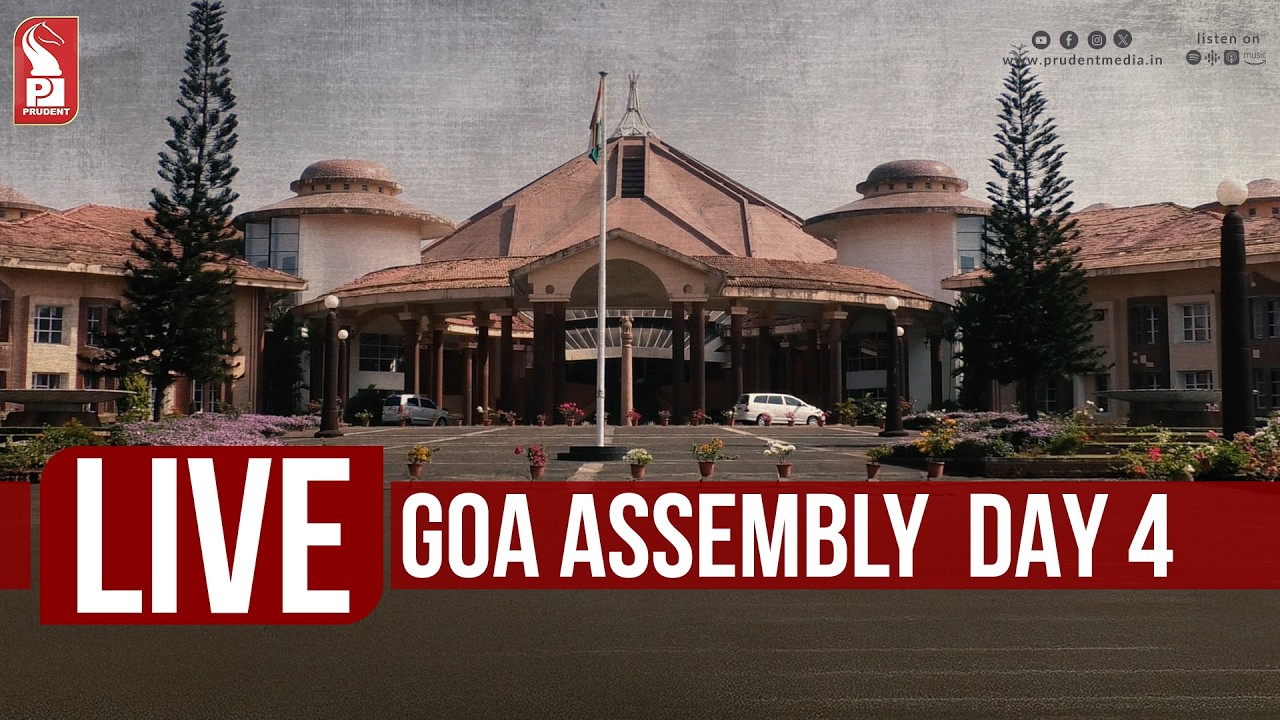 Goa Assembly Live | Day 4 | Part 3 | Prudent | 110326