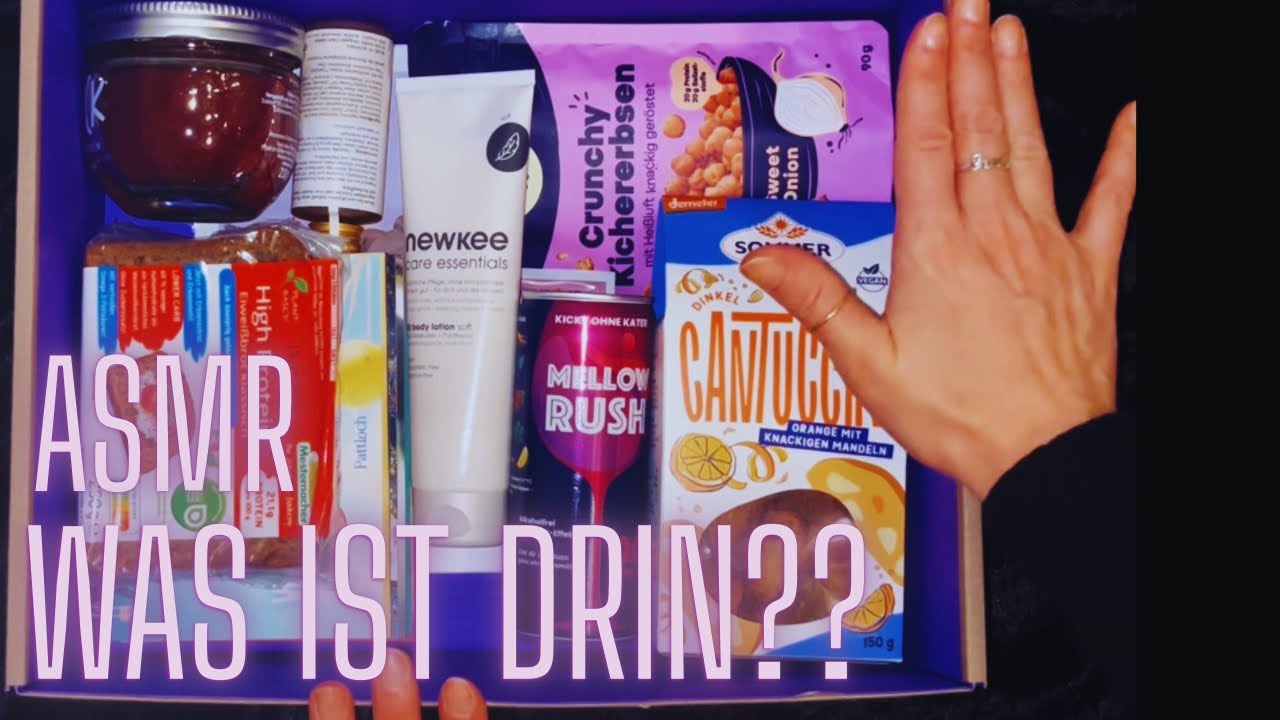 ASMR DEUTSCH: WAS IST DRIN? 1.TRENDBOX UNBOXING IM NEUEN JAHR  | JANUAR BOX 2026 