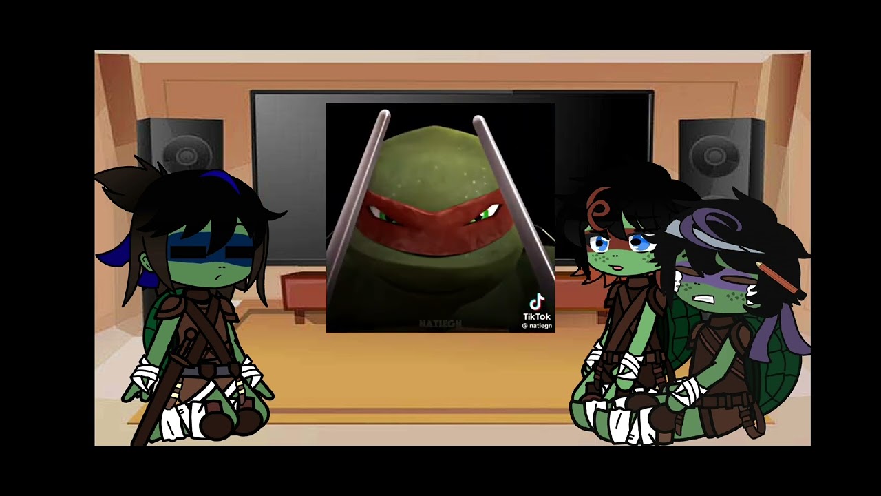 Tmnt reacts to raph!happy and angst (wip and lazy)😭