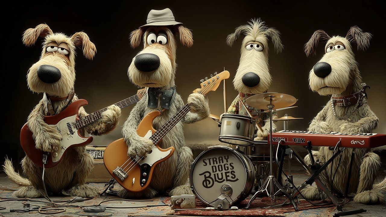 Relaxing Blues - Instrumental Blues Music for Serenity - Stray Dogs Blues