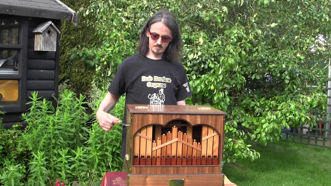 Rob Barker 20 Note MIDI operated Busker Organ