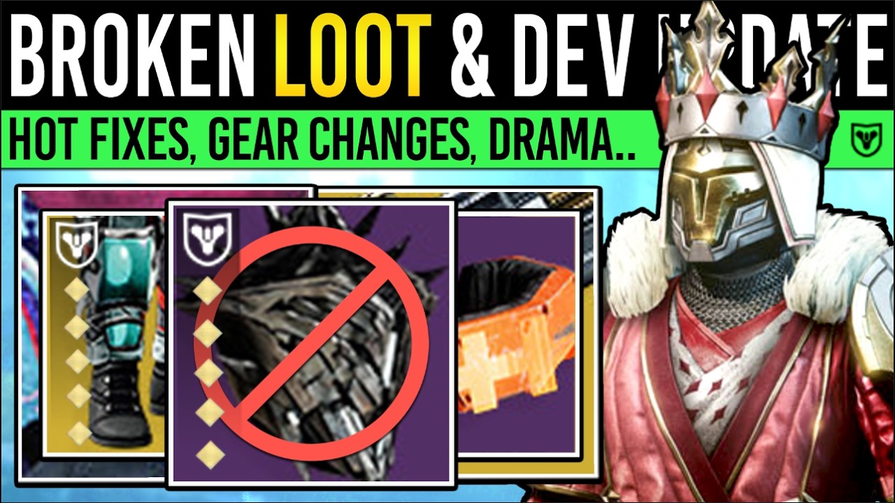 Destiny 2: ЗАПРЕЩЕННАЯ ДОБЫЧА И БУДУЩИЕ ИСПРАВЛЕНИЯ! Броня отключена, карта сломана, изменения в ...