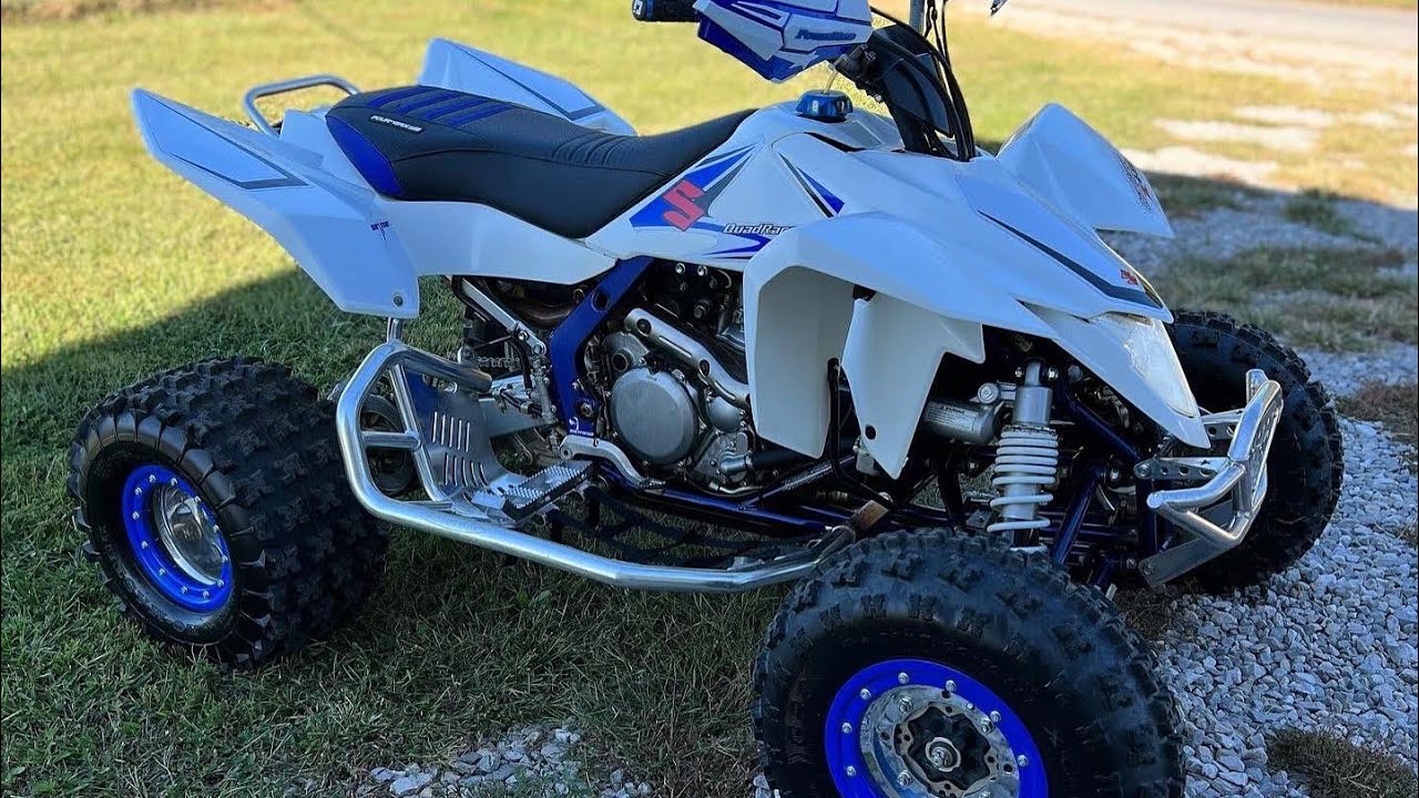 Suzuki ltr450 first ride