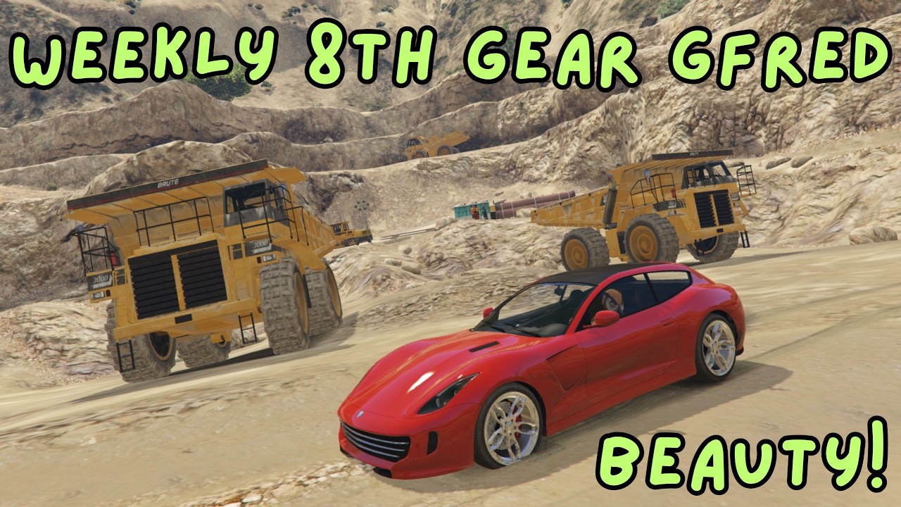 A Scarlet Beauty! - Weekly 8th Gear Gfred #146 (Part 1) [GTA V FiveM]