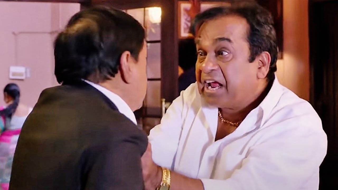 ब्रह्मानंदम ने आखिर वकील के ऑफिस में तोड़ फोड़ क्यों करदी | Encounter Shankar | Mahesh Babu Best Scene