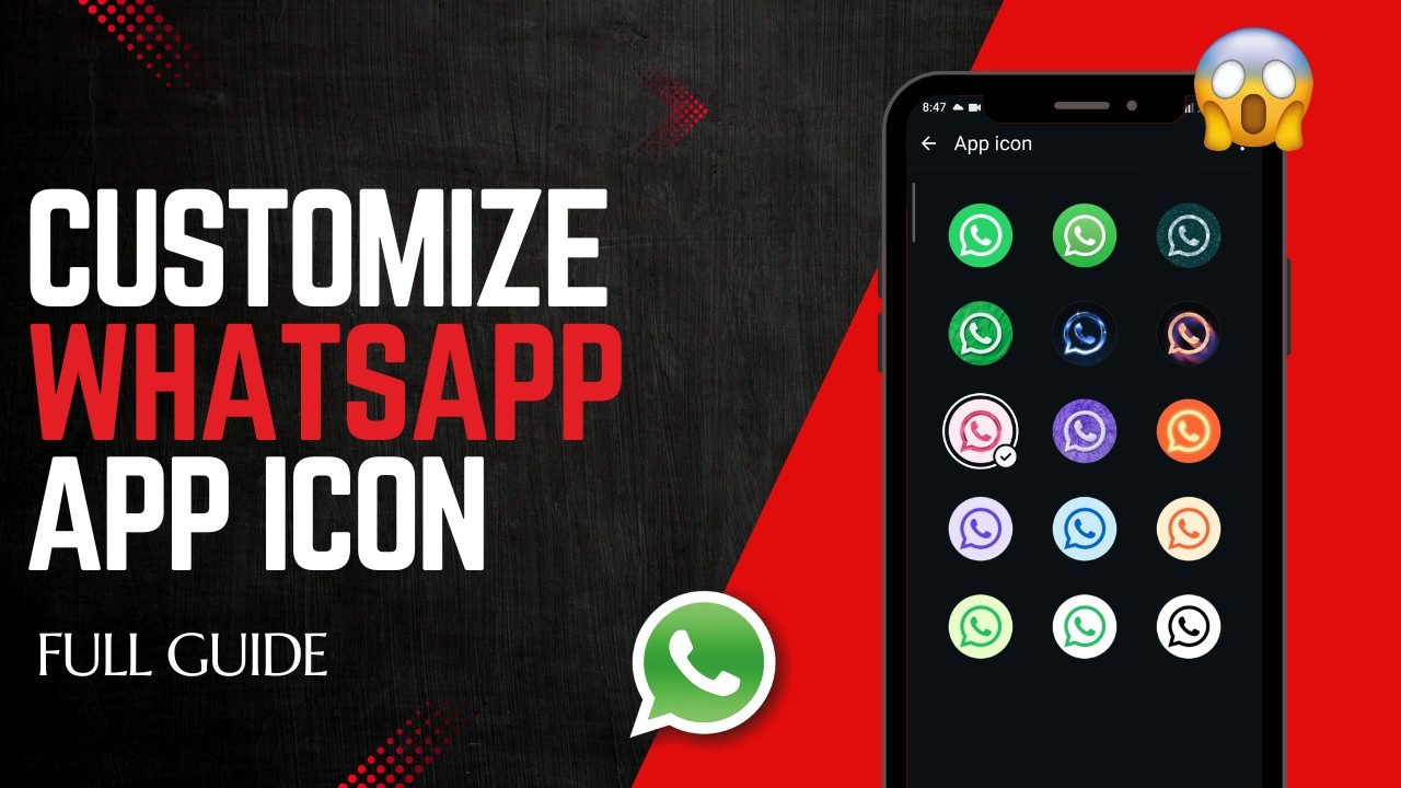 How to Change your Whatsapp App Icon