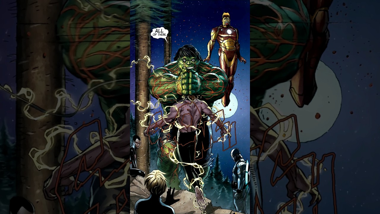 Los Vengadores exterminaron a todos los mutantes #marvel #marvelcomics #comics #ironman #avengers