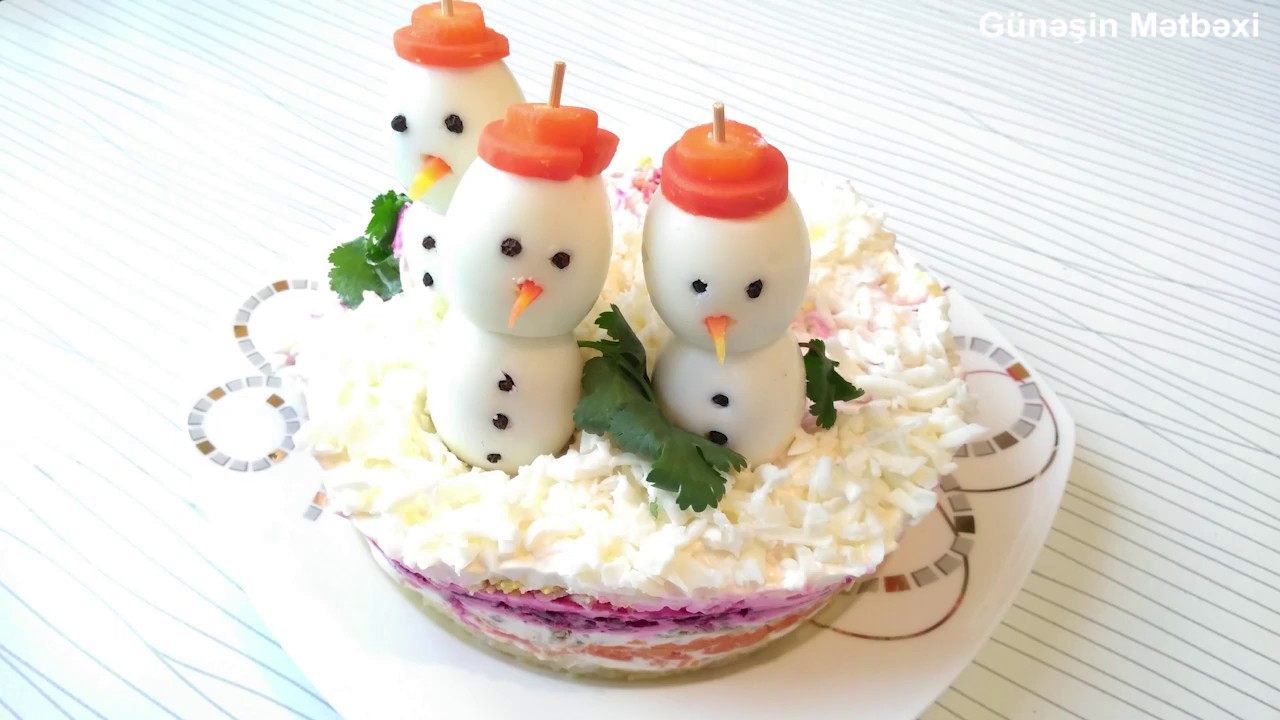 YENİ İL ÜÇÜN SALAT BƏZƏYİ