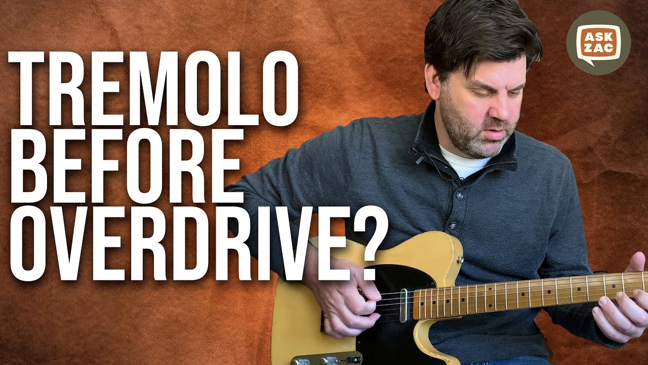 Tremolo Before Overdrive? and the Pops Staples 