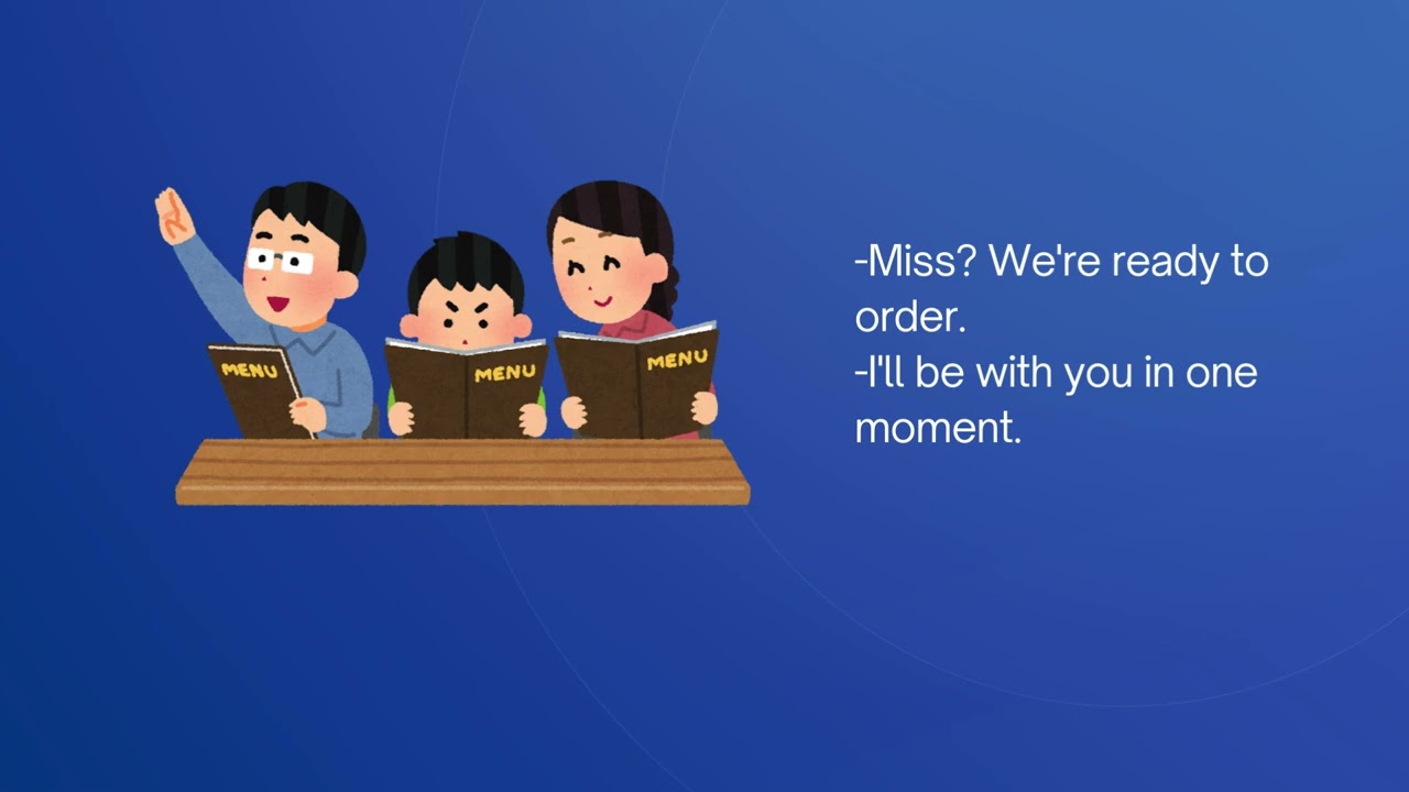 Ready to order | Say it better in English | ROBI HOUSE