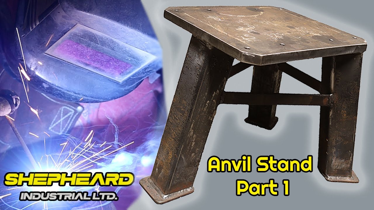 Making a HEAVY DUTY Anvil Stand - Part 1