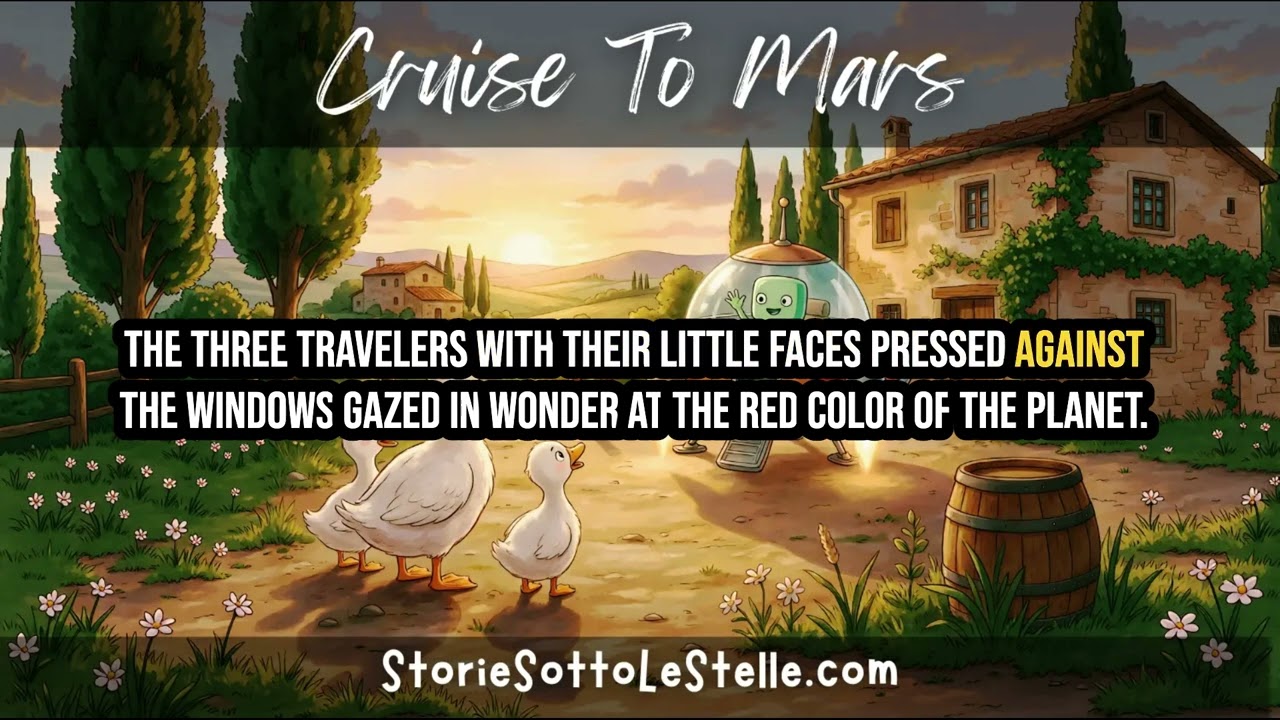 Cruise to Mars | Three Ducks on a Journey 🚀🦆 Story for Kids