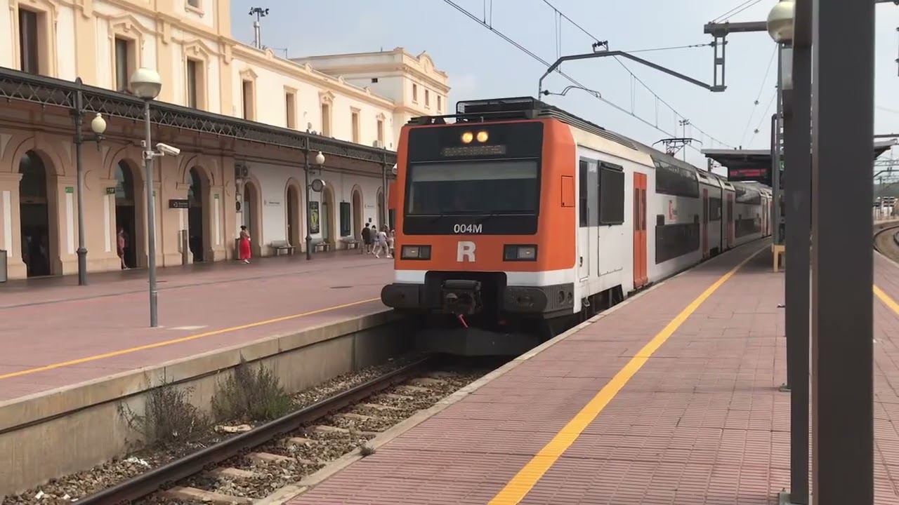 CIRCULACIONES DE TRENES ENTRE SITGES Y CALAFELL R2 SUD-R13-R14-R15-R16 Y R17