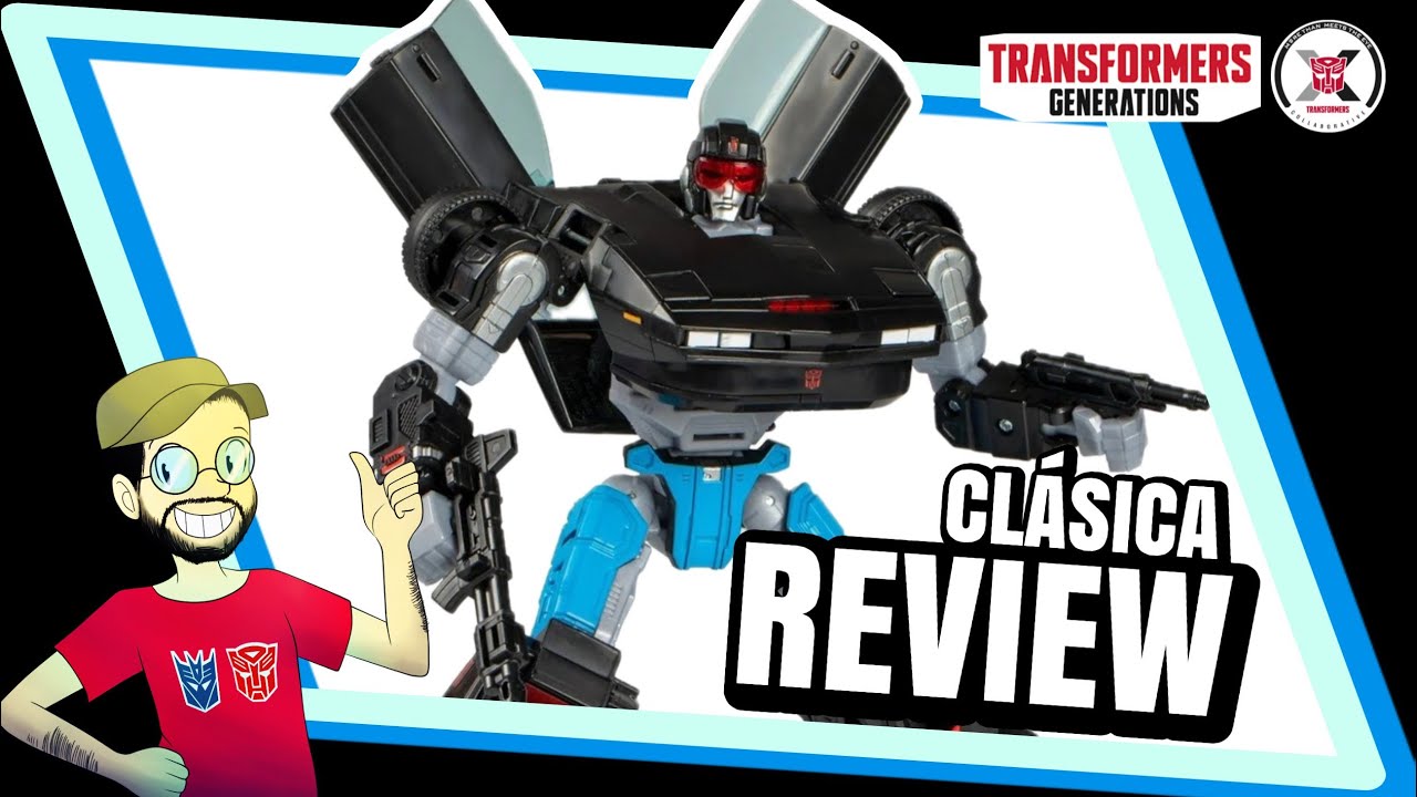 UN HOMBRE QUE NO EXISTE | Transformers X Knight Rider Agent Knight | Auvelier Review en Español