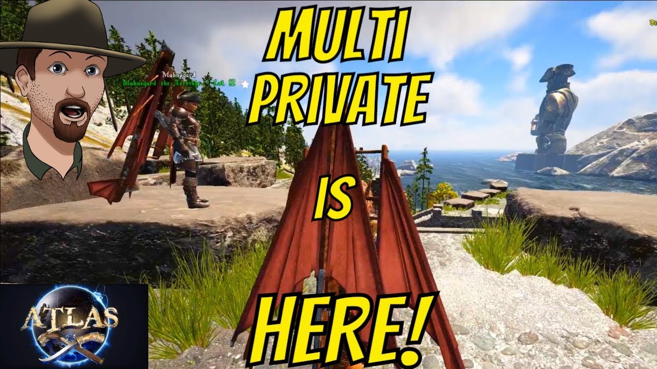 Atlas Non- Dedicated Multiplayer is HERE! FT. Mahnogard