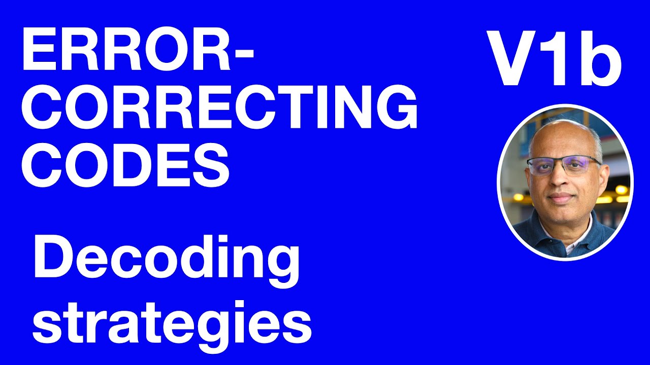 V1b: Decoding strategies (Error-Correcting Codes)