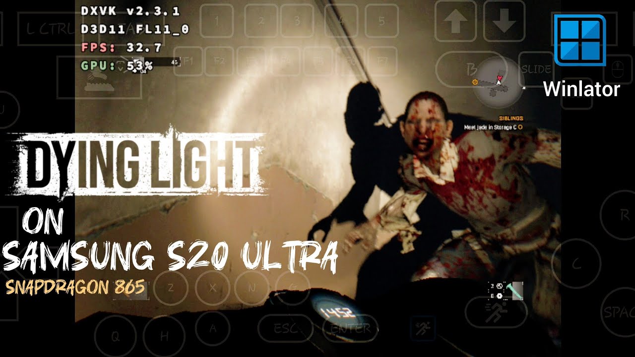 Dying Light on SAMSUNG S20 ULTRA 5G SNAPDRAGON 865