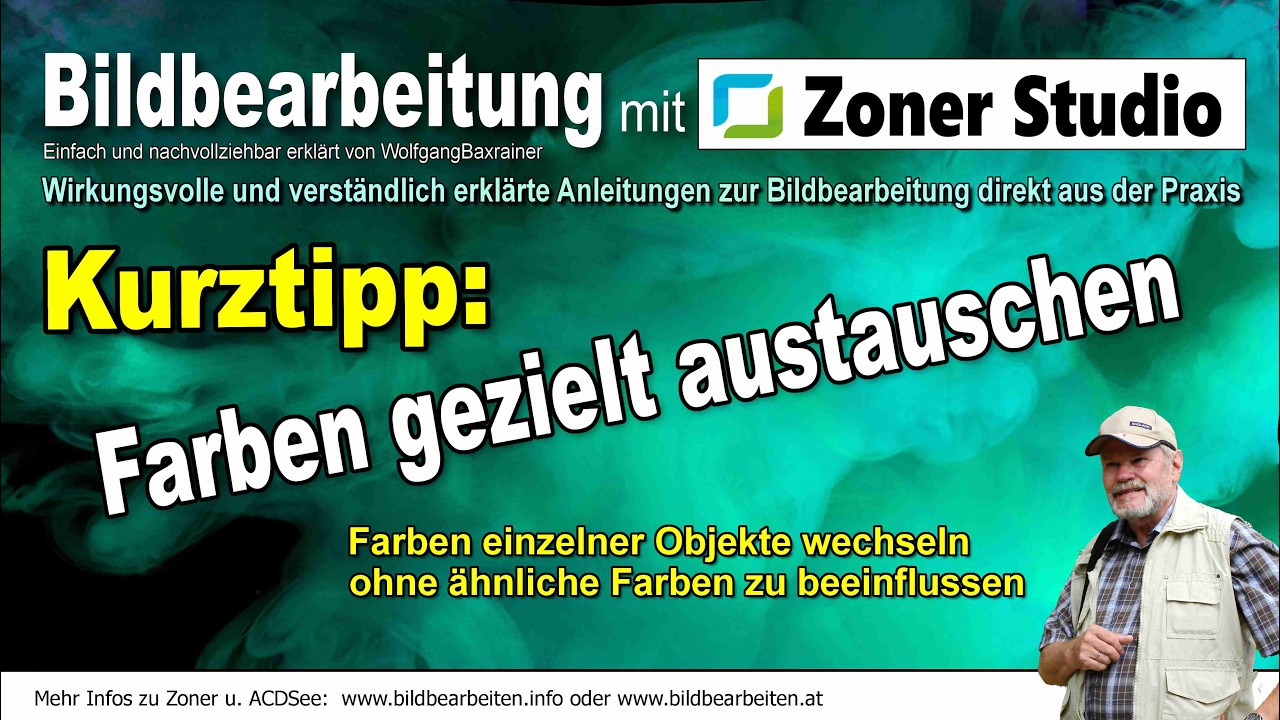 Mein (korrigierter) Kurztipp zur genialen Farbanpassung