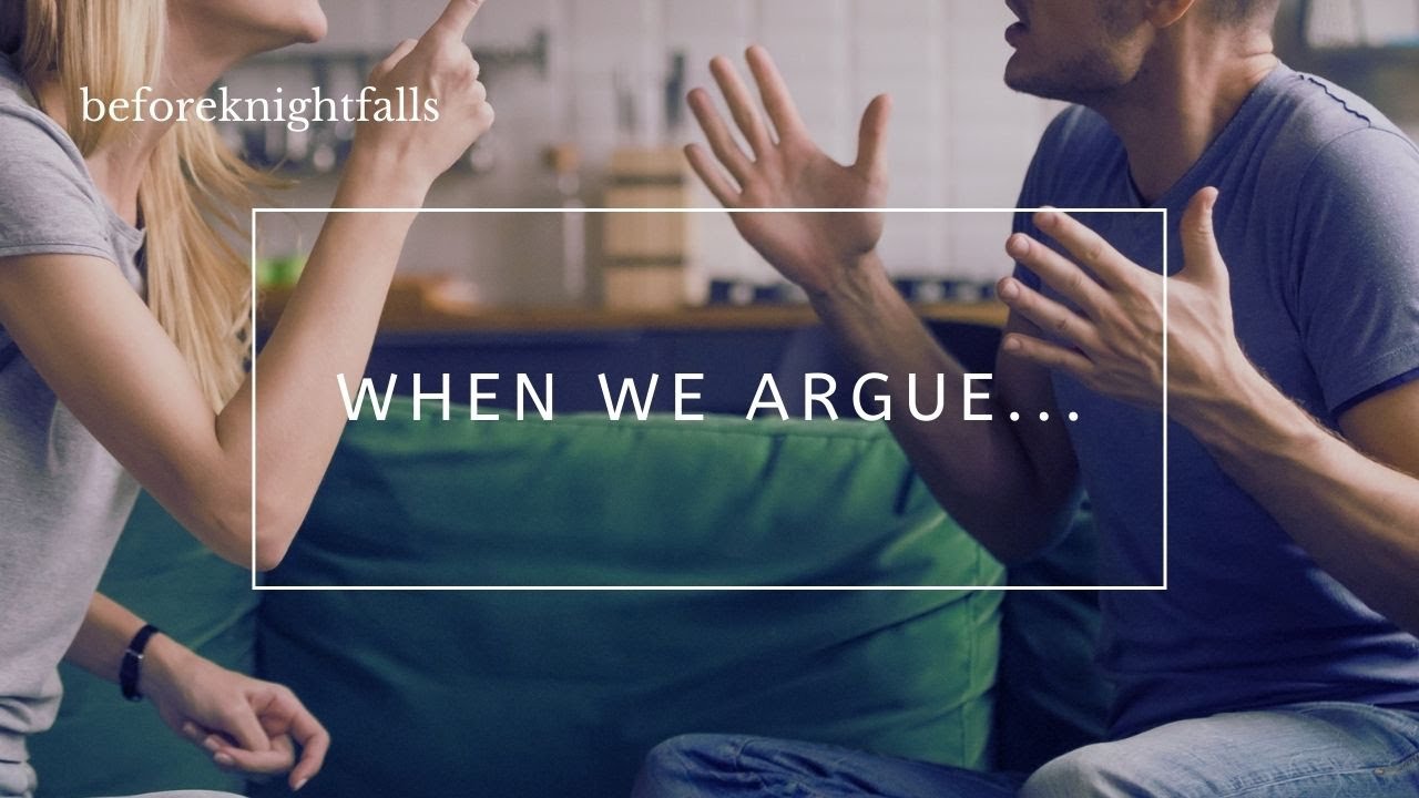 ASMR: when we argue...