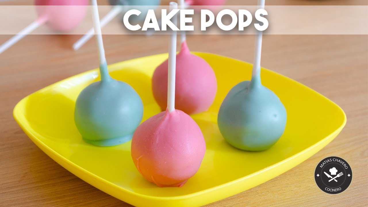 CAKE POPS EN TRES PASOS SUPER FACIL!!! | MATIAS CHAVERO