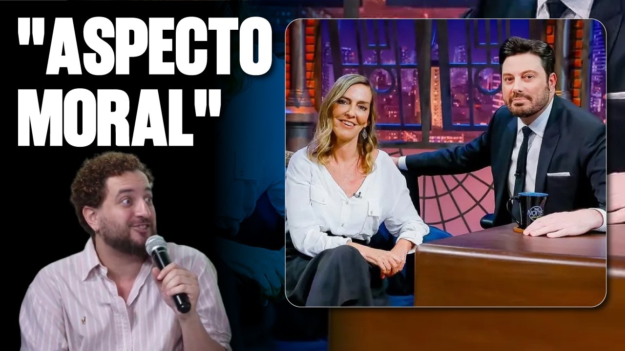 DANILO GENTILI DEFENDE TATIANA SAMPAIO APÓS DECLARAÇÃO POLÊMICA