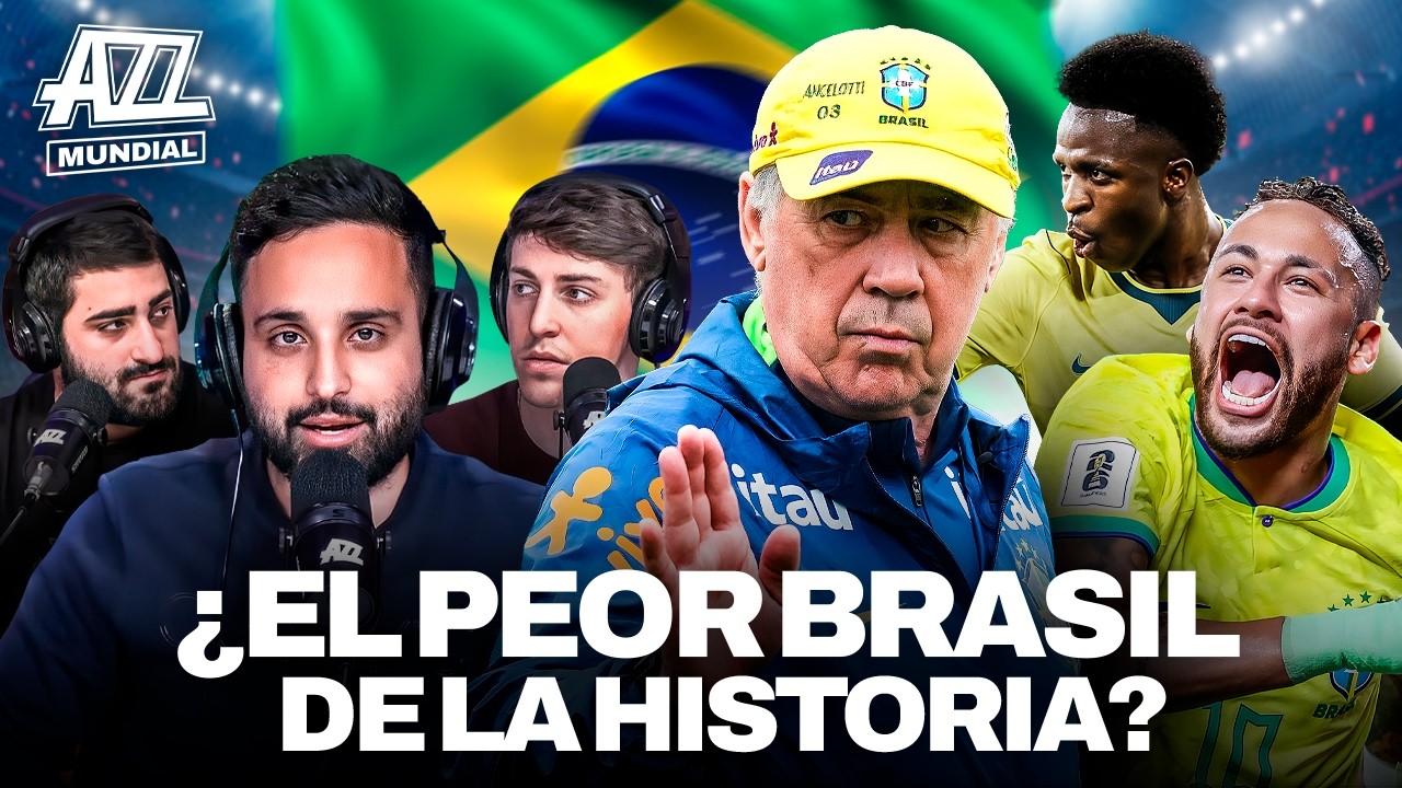 🇧🇷 &iquest;BRASIL PUEDE GANAR LA SEXTA? | 🔥 LA VUELTA DE NEYMAR + LA REVOLUCI&Oacute;N ANCELOTTI | MUNDIAL 2026 🏆