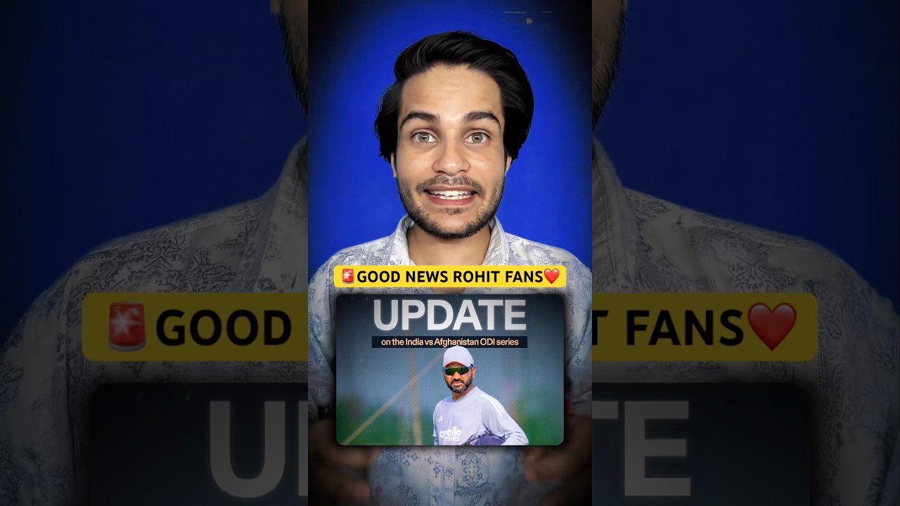 🚨Rohit Sharma Fitness Update🤯Rohit Sharma Report BCCI COE Doubtful🤯 IND vs AFG ODI Series 2026