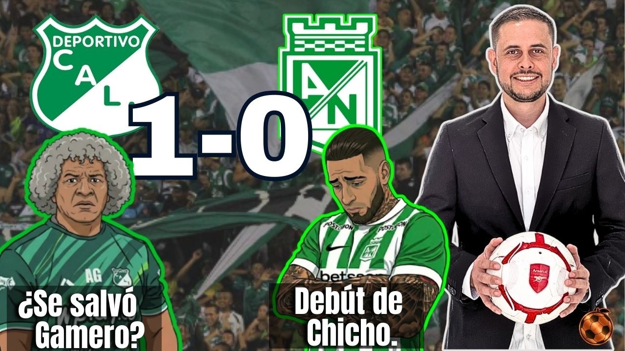 Cali 1 Nacional 0 Post partido y rueda de prensa fecha 7 FPC