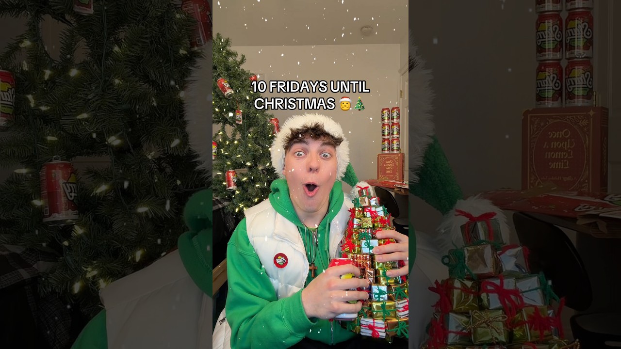 10 FRIDAYS UNTIL CHRISTMAS 🎅🔟