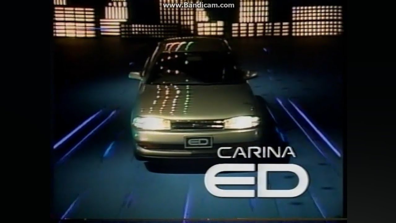 トヨタビデオカタログ　1990年 カリーナED（ST18# 系）