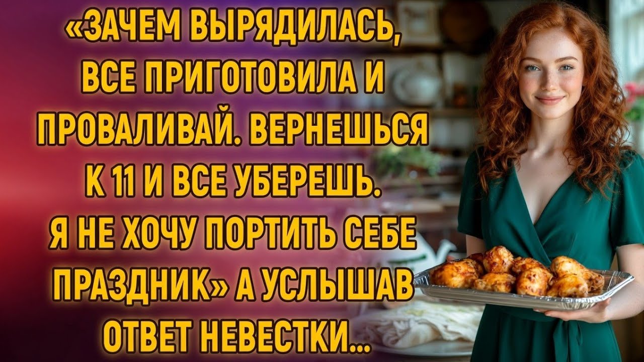 «Зачем вырядилась и уходи» — но ответ невестки шокировал всех