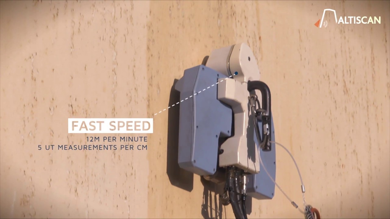 ALTISCAN : magnetic wall climber