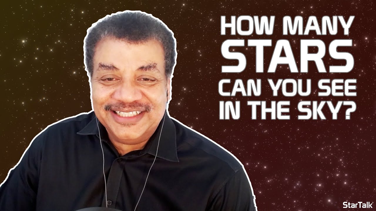Neil deGrasse Tyson Explains How Many Stars You Can See In the Night Sky