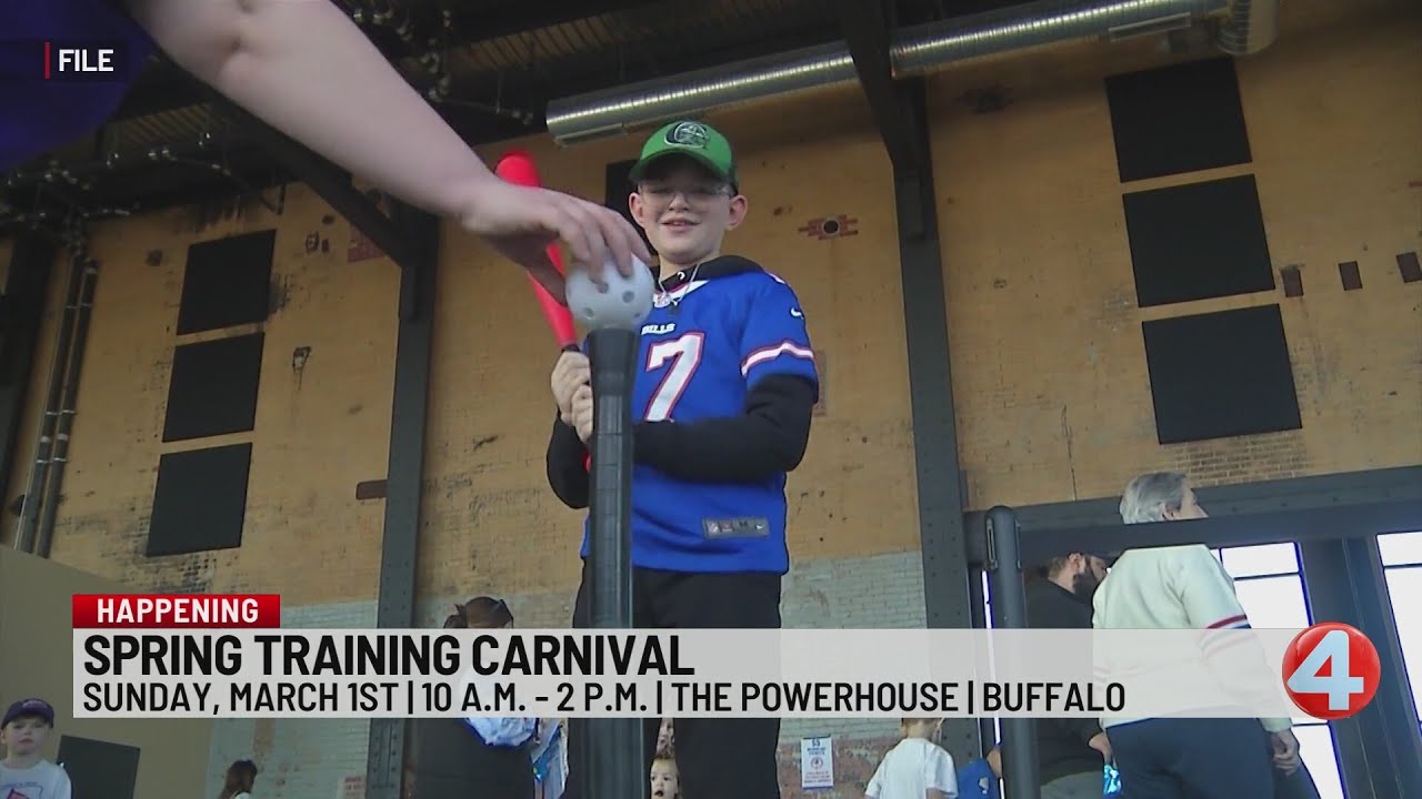 Bisons assistant GM Brad Bisbing discusses Spring Training Carnival