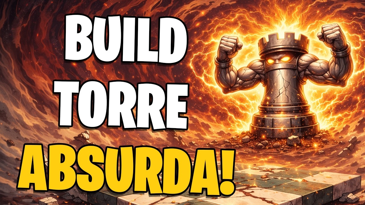 FIQUEI IMORTAL COM A BUILD QUEBRADA DE TORRE! GAMBONANZA