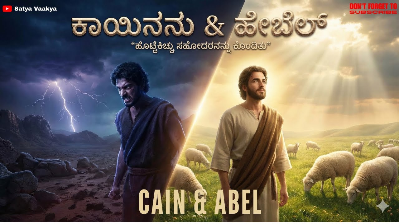 ಕಾಯಿನ್ ಮತ್ತು ಹೇಬೆಲ್ | ಹೊಟ್ಟೆಕಿಚ್ಚು ಹೇಗೆ ಹೃದಯವನ್ನು ನಾಶಮಾಡುತ್ತದೆ |Cain & Abel