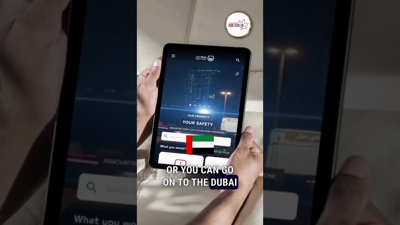 Can I apply for a Dubai Police Clearance Certificate PCC online from India?