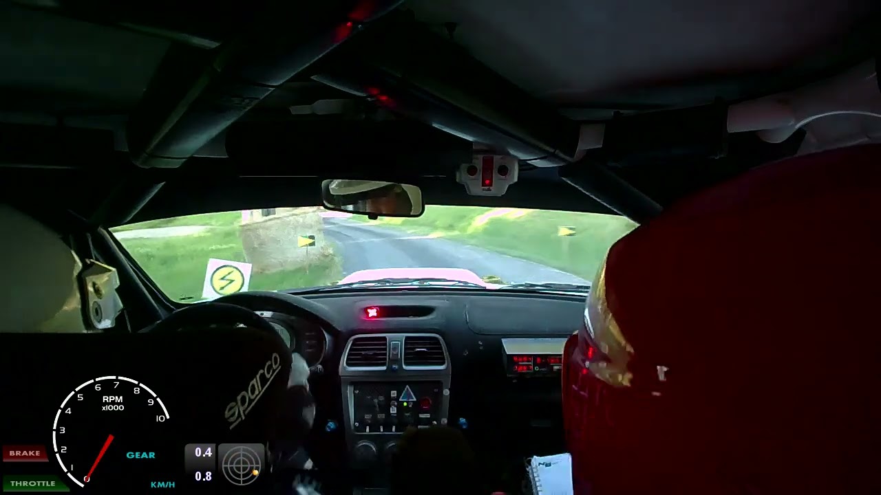 Rallye des vins de Chinon 2023 ES 7  Charles /Burel Subaru N4