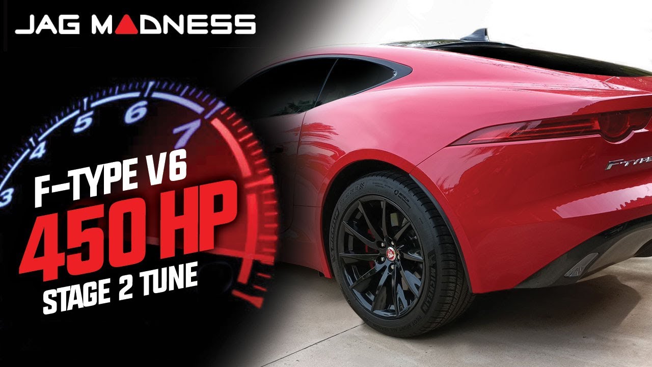 F-Type Stage 2 Tune  |  450 Horsepower  | JAG MADNESS