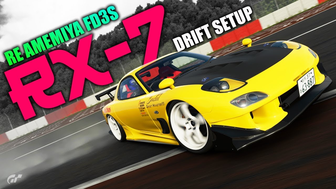 RE Amemiya RX-7 Drift Setup Build Tune Update 1.50 GT Sport Ps4 Pro