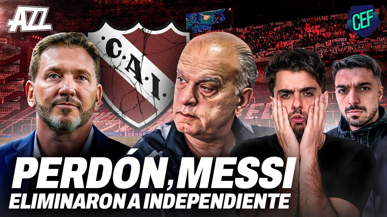 CEF EN VIVO 🔥INDEPENDIENTE ELIMINADO DE LA SUDAMERICANA