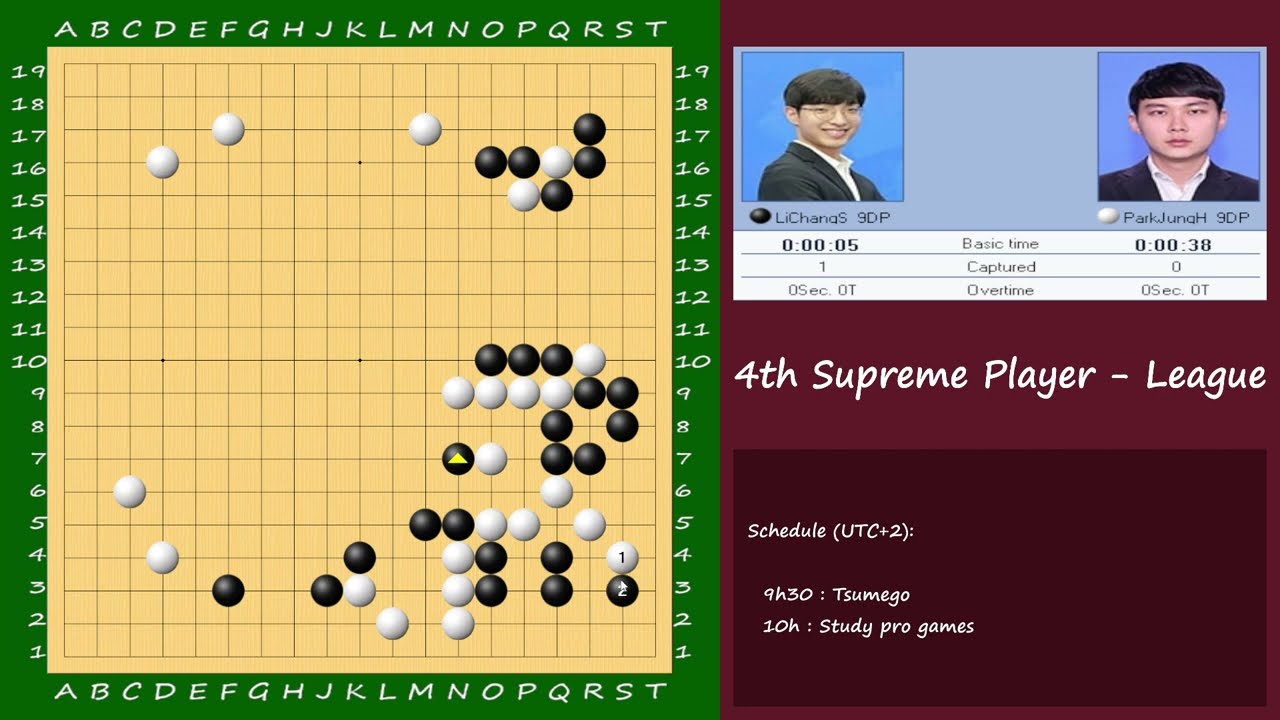 [EN/FR] 4th Supreme Player - League : Lee Changseok vs Park Junghwan