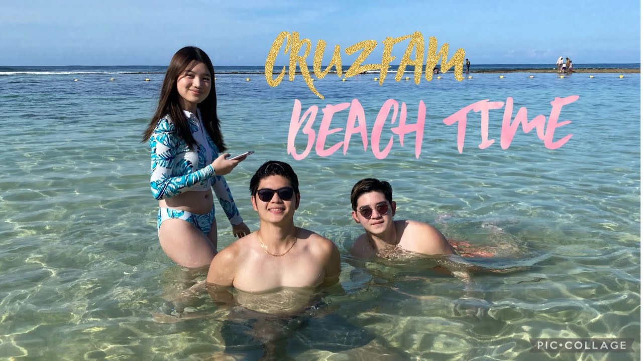 Cruzfam beach time @Del’s Beach resort part 1
