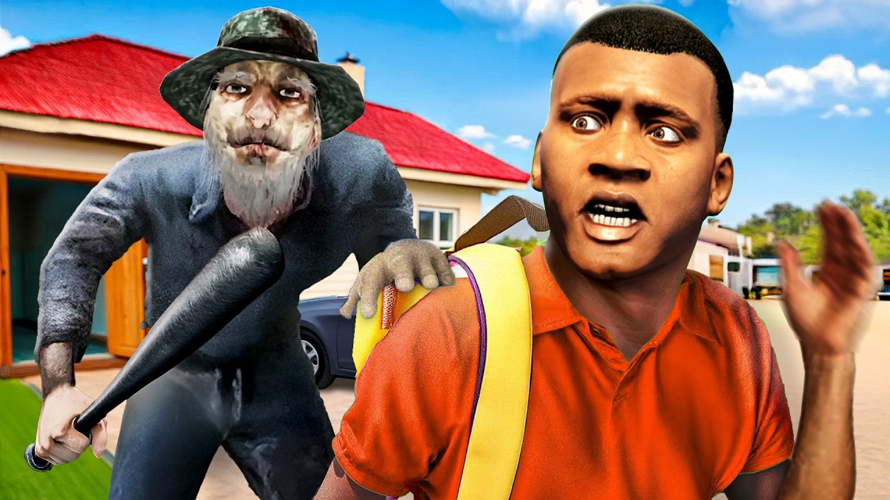 GTA 5 - Der FISHERMAN aus SCHOOLBOY RUNAWAY entführt mich...🪝😱