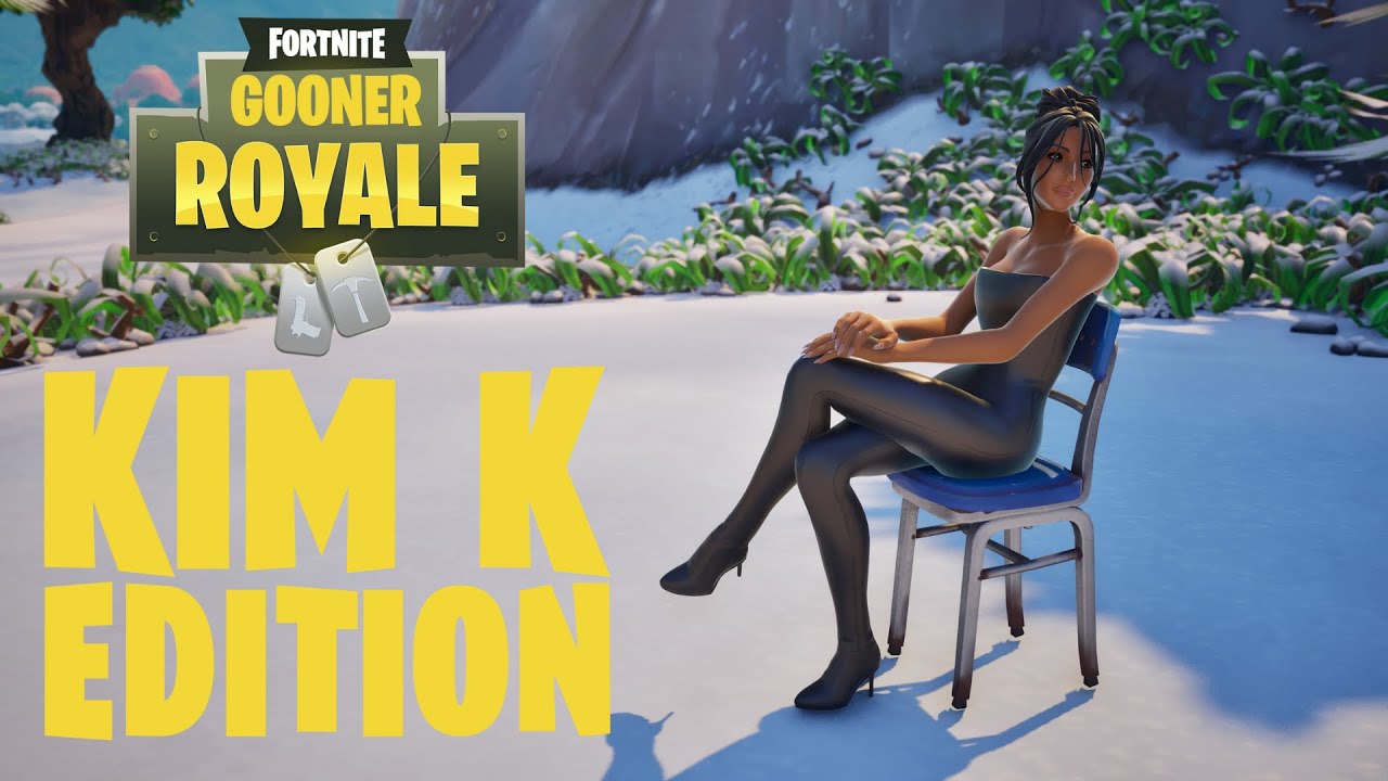 I SUPRISED my friends with KIM K in Fortnite!
