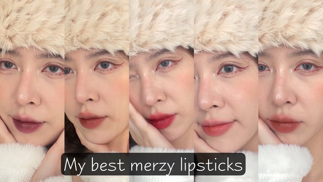 【giveaway】7 thỏi son Merzy mình mê nhất - son hợp lễ hội, lễ Tết 🧧🧧🧧