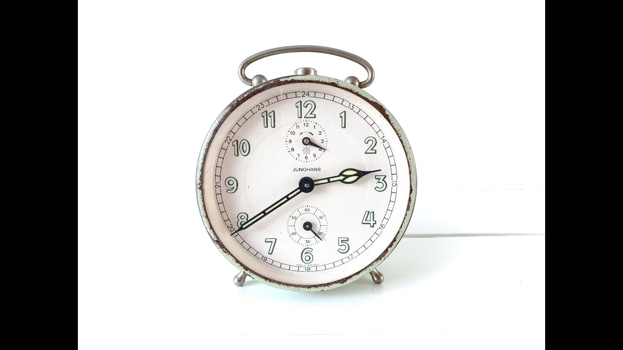 Junghans  Antique Clock Time Piece | German Time Piece  Clock | Service And Repairing